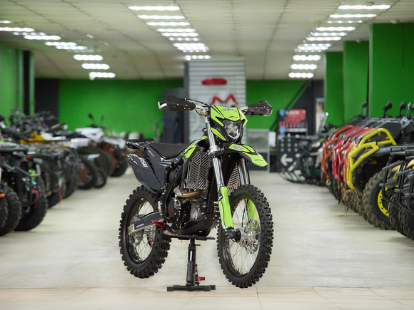 Кроссовый мотоцикл BSE Z7 Yellow Neon (ZS174MN-5A) pitbikemarket.ru