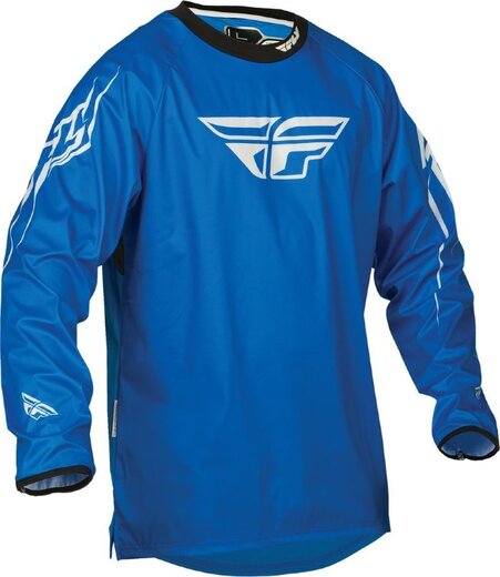 Футболка для мотокросса FLY RACING WINDPROOF синяя   L pitbikemarket.ru