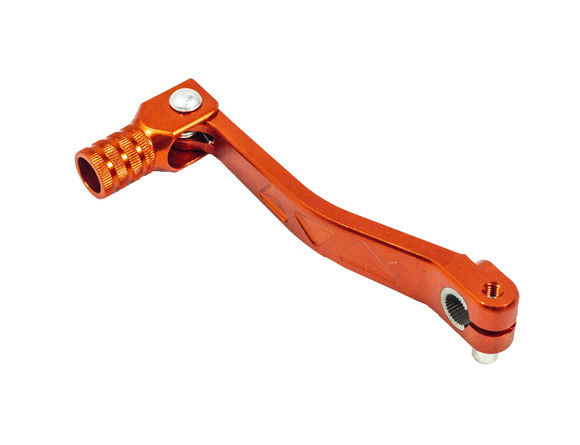 Рычаг переключения передач алюминиевый оранжевый pitbikemarket.ru