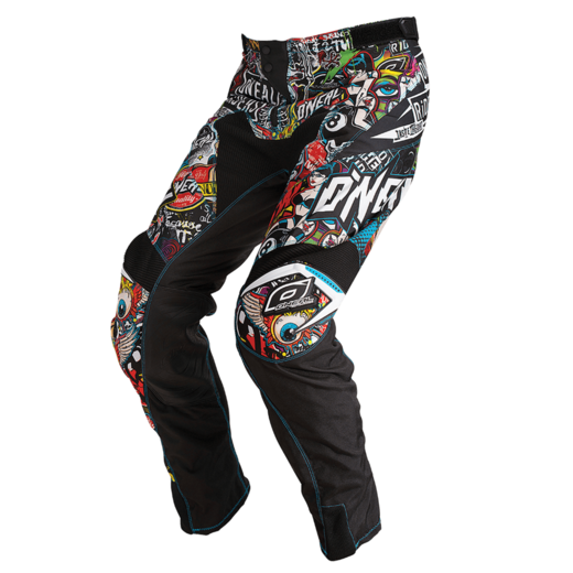 Штаны кросс-эндуро O'NEAL  Crank, мужской(ие) (Черный, 32-32) pitbikemarket.ru