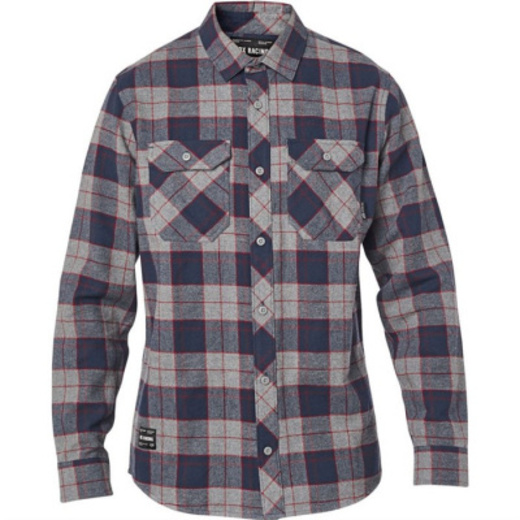 Рубашка Fox Traildust 2.0 Flannel Graphite, M, 2020 (23826-185-M) pitbikemarket.ru