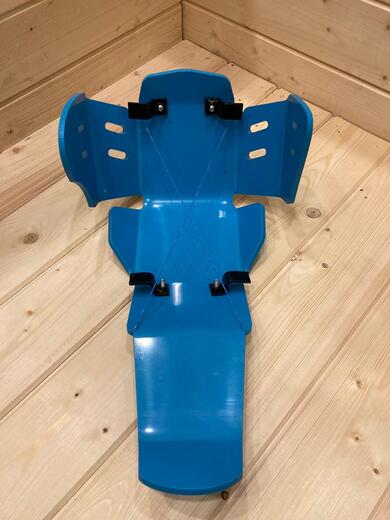 Защита картера AVANTIS HS  (пластик) синяя pitbikemarket.ru