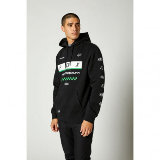 Толстовка Fox Pro Circuit Po Fleece Black, XL, 2021 (26934-001-XL) pitbikemarket.ru