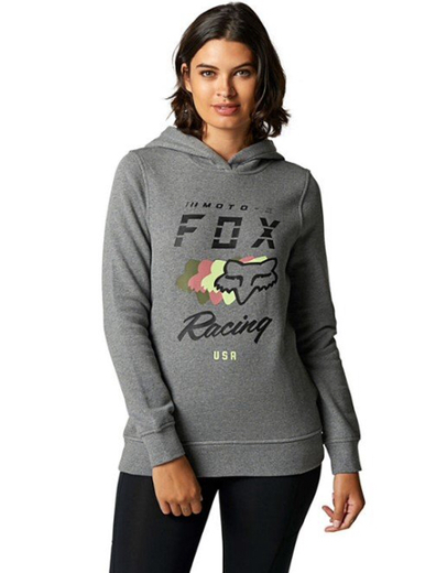 Толстовка женская Fox Checkpoint Po Fleece Graphite, S, 2020 (25693-185-S) pitbikemarket.ru