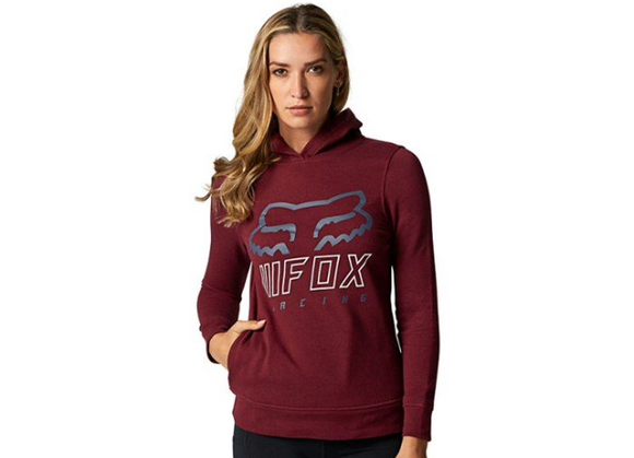 Толстовка женская Fox Overhaul Po Fleece Cranberry, S, 2020 (25697-527-S) pitbikemarket.ru