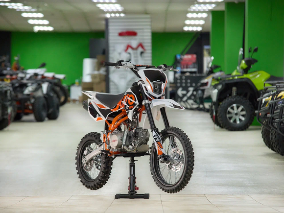 Питбайк KAYO BASIC K125EM 17/14 KRZ (механ. сцепл., эл. стартер) pitbikemarket.ru