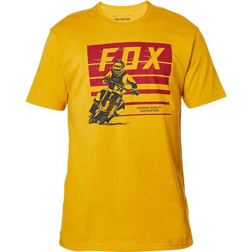 Футболка Fox Advantage SS Premium Tee Mustard, L, 2020 (26001-440-L) pitbikemarket.ru