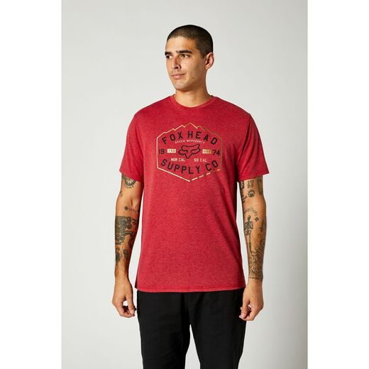 Футболка Fox Backbone SS Tech Tee Chili, M, 2021 (26974-555-M) pitbikemarket.ru