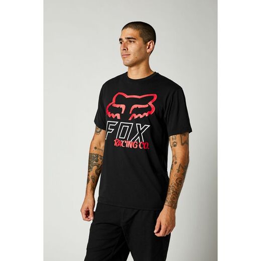 Футболка Fox Hightail SS Tech Tee Black, L, 2021 (26973-001-L) pitbikemarket.ru