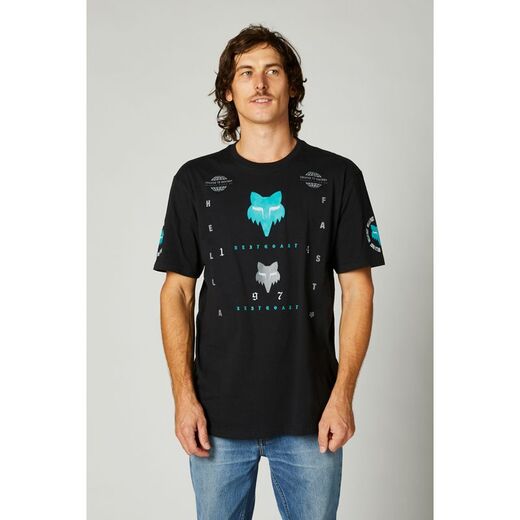 Футболка Fox Mawlr SS Premium Tee Black, S, 2021 (26958-001-S) pitbikemarket.ru