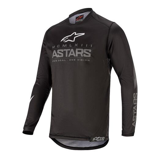 Джерси RACER GRAPHITE JERSEY черно-серый, 111, M pitbikemarket.ru