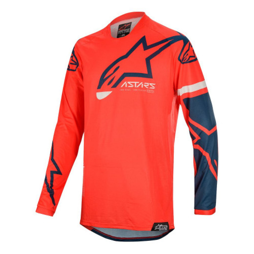 Джерси RACER TECH COMPASS JERSEY черно-оранжевый, 14, L pitbikemarket.ru