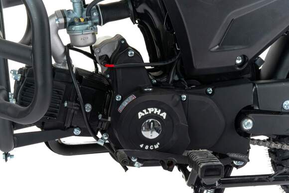 Мопед Motoland Альфа RS 11 (LM48-B) синий 18/18 (А) pitbikemarket.ru
