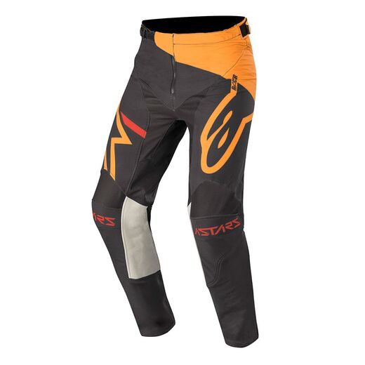 Мотобрюки кроссовые RACER TECH COMPASS PANTS черно-оранжевые, 14, 34 pitbikemarket.ru