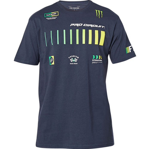 Футболка Fox Pro Circuit SS Premium Tee Midnight, S, 2020 (26445-329-S) pitbikemarket.ru
