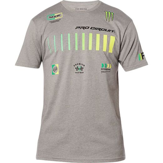 Футболка Fox Pro Circuit SS Premium Tee Graphite, L, 2020 (26445-185-L) pitbikemarket.ru