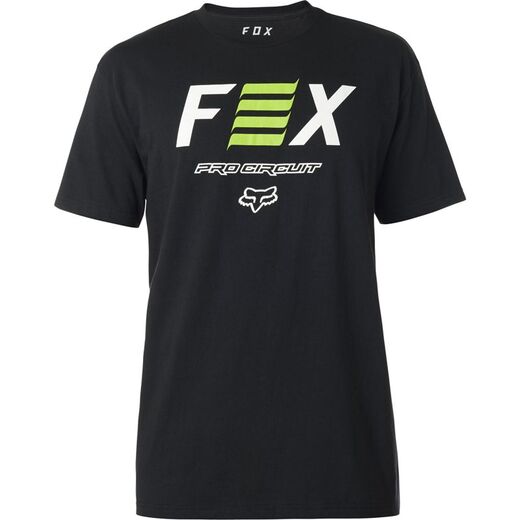 Футболка Fox Pro Circuit SS Tee Black, L, 2020 (26444-001-L) pitbikemarket.ru