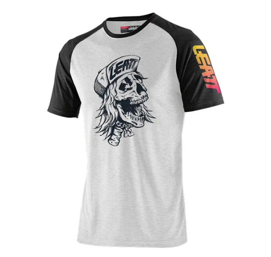 Футболка Leatt Core T-Shirt Skull, L, 2021 (5021800162) pitbikemarket.ru