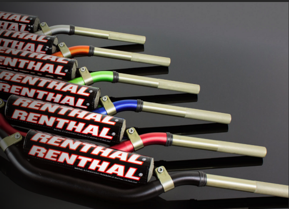 Руль алюминиевый RENTHAL TWINWALL MX/Enduro 997-01-RD (804 x 105 мм) красный pitbikemarket.ru