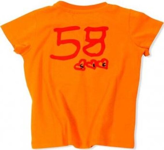 Футболка дет. T-SHIRT SIC BY MART KID ОРАНЖ JXS pitbikemarket.ru