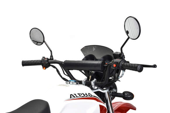 Мопед Motoland Альфа Forester RS 11 (LM48-B) красный 18/18 (A) pitbikemarket.ru