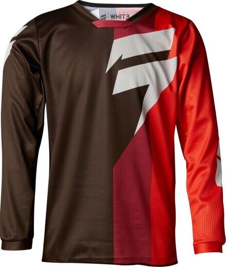 Мотоджерси подростковая Shift White Tarmac Youth Jersey черное / красное M (19354-017-M) pitbikemarket.ru