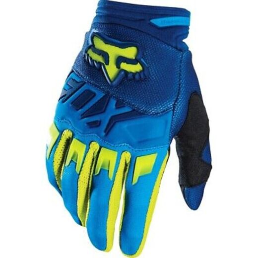 Мотоперчатки Fox Dirtpaw Race Glove Blue/Yellow M (14999-026-M) pitbikemarket.ru
