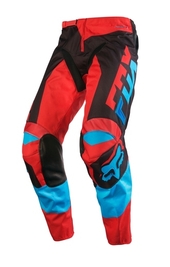 Мотоштаны Fox 180 Mako Pant Blue/Red W32 (15904-149-32) pitbikemarket.ru