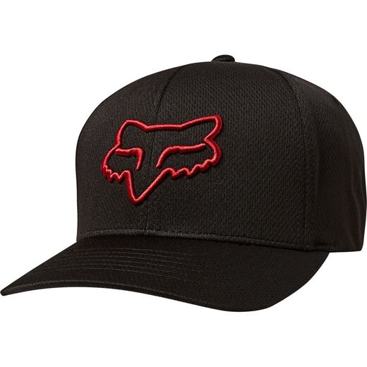 Бейсболка Fox Lithotype Flexfit Hat Взрослый, L/XL, красный, 2020 (21976-179-L/XL) pitbikemarket.ru