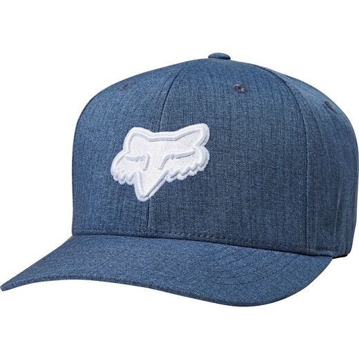 Бейсболка Fox Transposition Flexfit Hat Взрослый, L/XL, синий, 2020 (23688-305-L/XL) pitbikemarket.ru