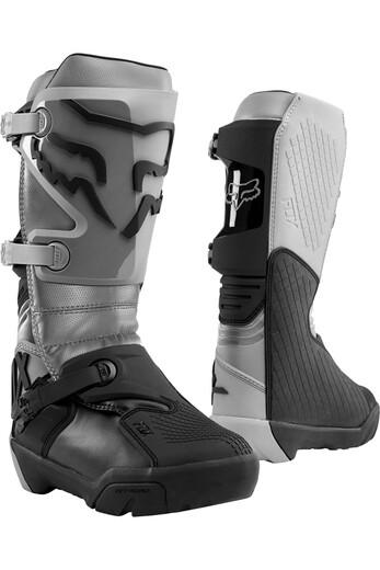 Мотоботы Fox Comp X Boot (Grey, 12, 2022 (24012-006-12)) pitbikemarket.ru