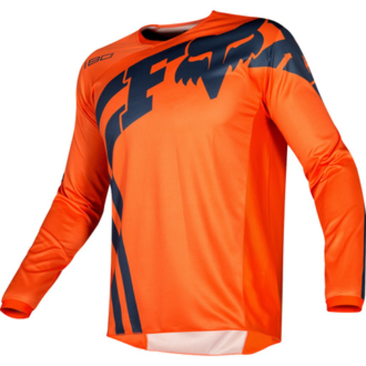 Футболка для мотокросса FOX 180 Cota Youth оранжевая (юниорская)  M pitbikemarket.ru