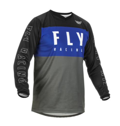 Джерси Fly Racing F-16 (2022) синий/серый/черный, XL pitbikemarket.ru