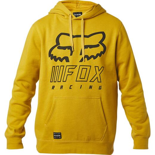 Толстовка Fox Overhaul Po Fleece Mustard L (25959-440-L) pitbikemarket.ru