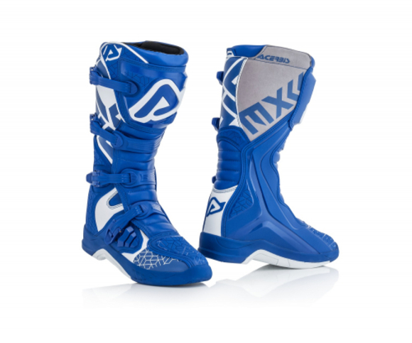 Мотоботы кроссовые Acerbis X-TEAM blue/ white, р. 45 pitbikemarket.ru