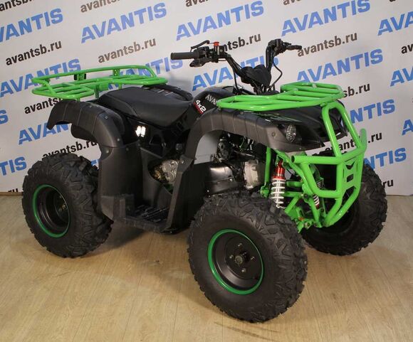 Квадроцикл Avantis H200 (баланс. вал) Черный/Зеленый pitbikemarket.ru