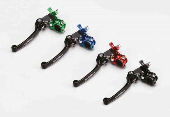 Рычаг сцепления YCF с красным кронштейном CNC pitbikemarket.ru