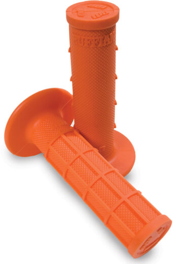 Грипсы SM-PARTS MX 1/2 Waffle оранжевые pitbikemarket.ru