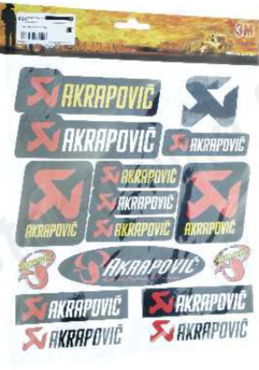 Наклейки набор FG-062 pitbikemarket.ru