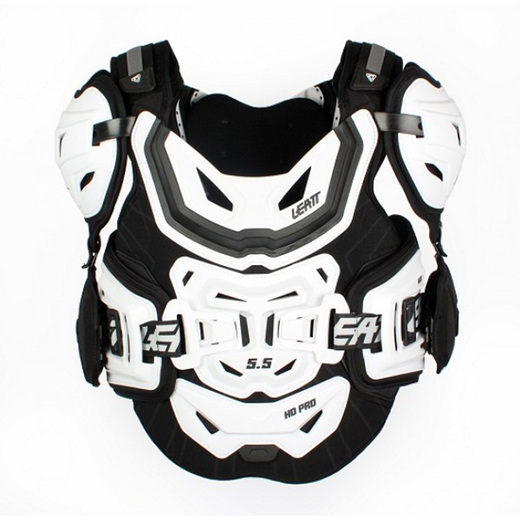 Защита панцирь Leatt Chest Protector 5.5 Pro HD белая (5014101102) pitbikemarket.ru