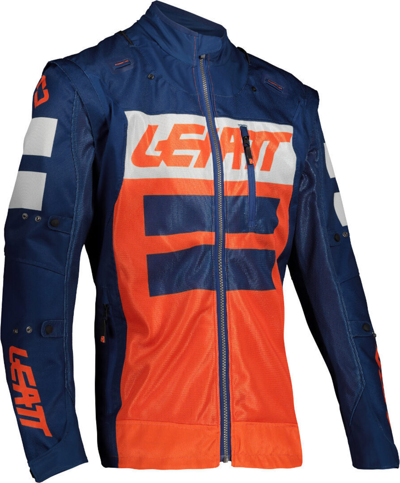 Мотокуртка Leatt GPX 4.5 X-Flow Jacket Ink/Orange L-1