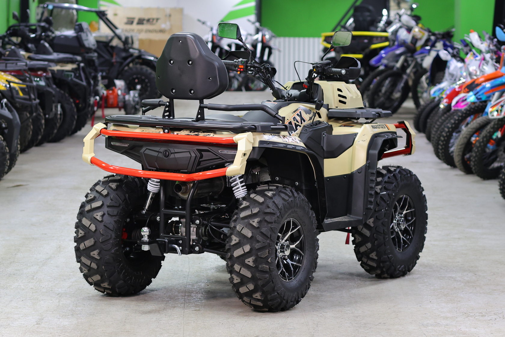 Квадроцикл GT-RACER MAX 550 4x4 EFI (серый)-4