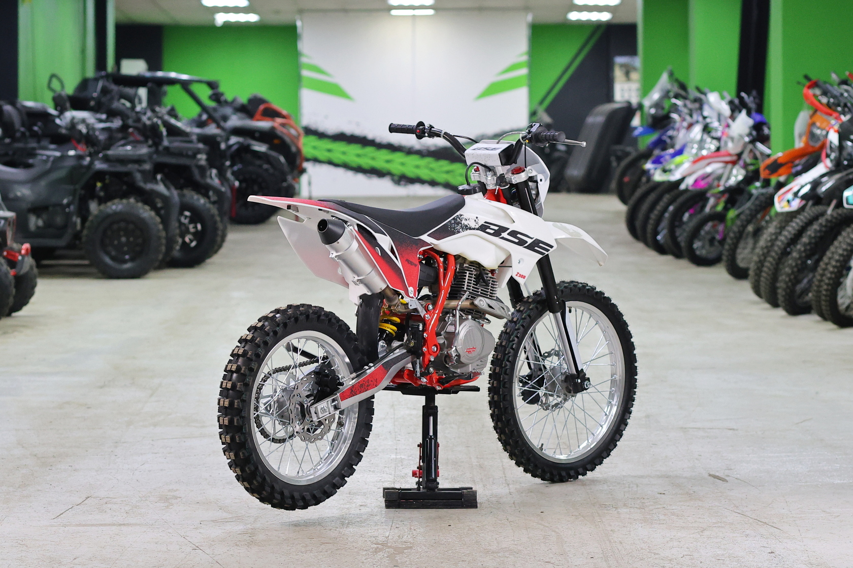 Кроссовый мотоцикл BSE Z3.00 21/18 JumpFury Red/White-3