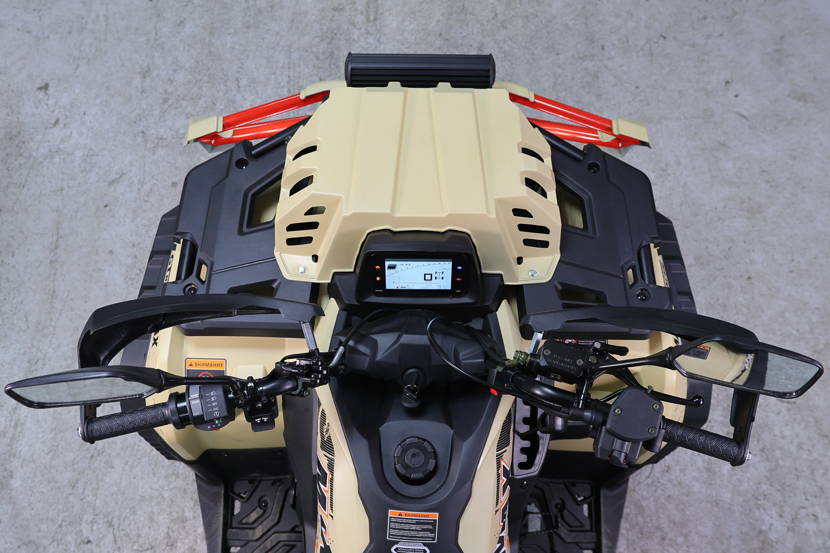 Квадроцикл GT-RACER MAX 550 4x4 EFI EPS (желтый)-5