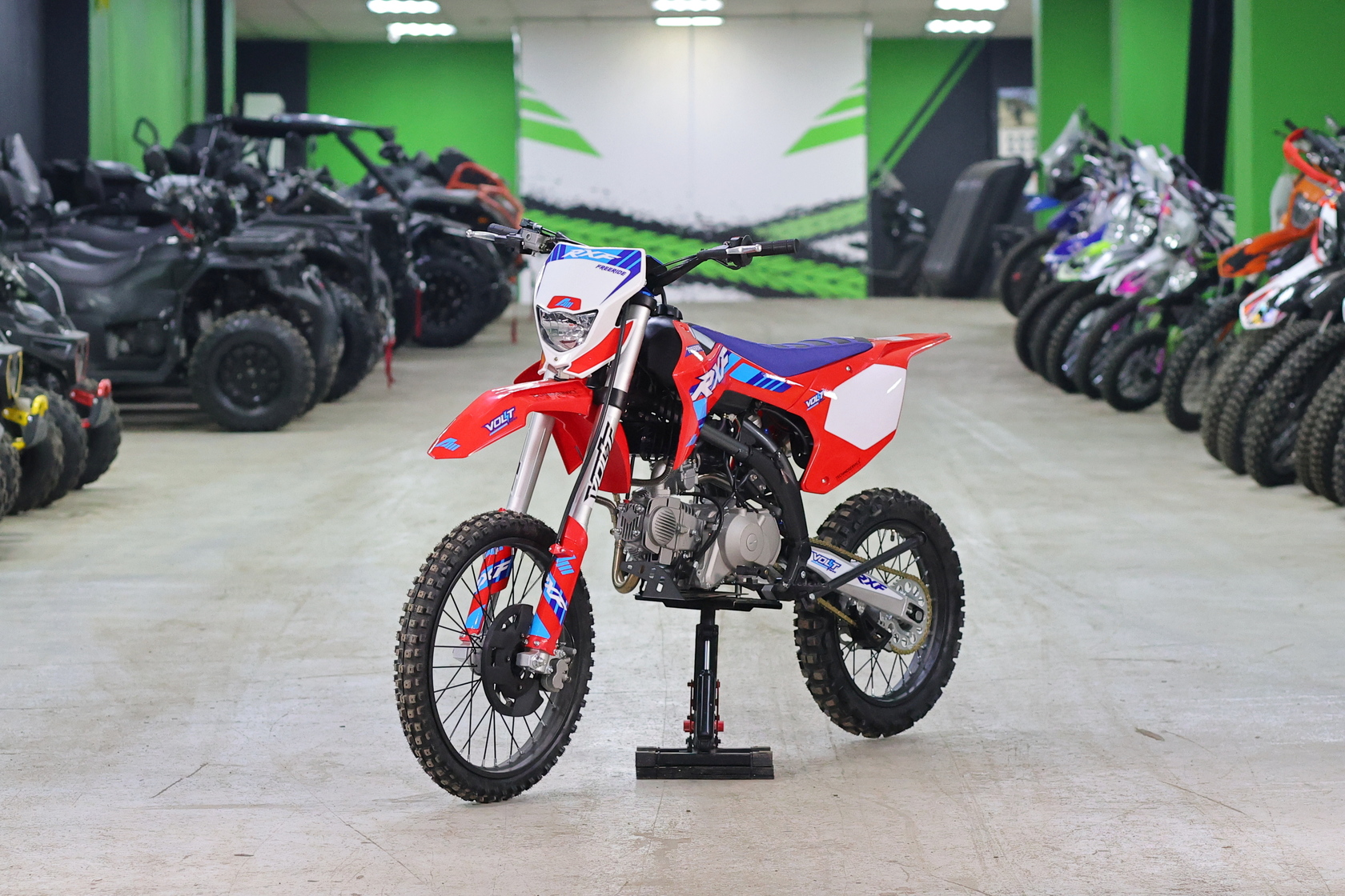 Питбайк Apollo RXF Freeride 125LE 19x16 Красный-1