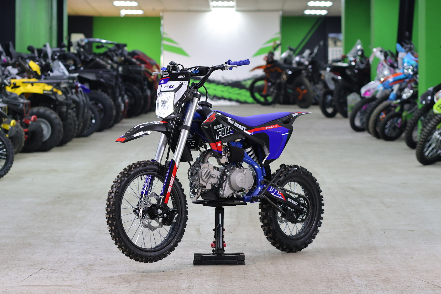 Питбайк FullCrew Big Beast 150cc 17\14 (механ., эл.стартер) MSD (BB)-1