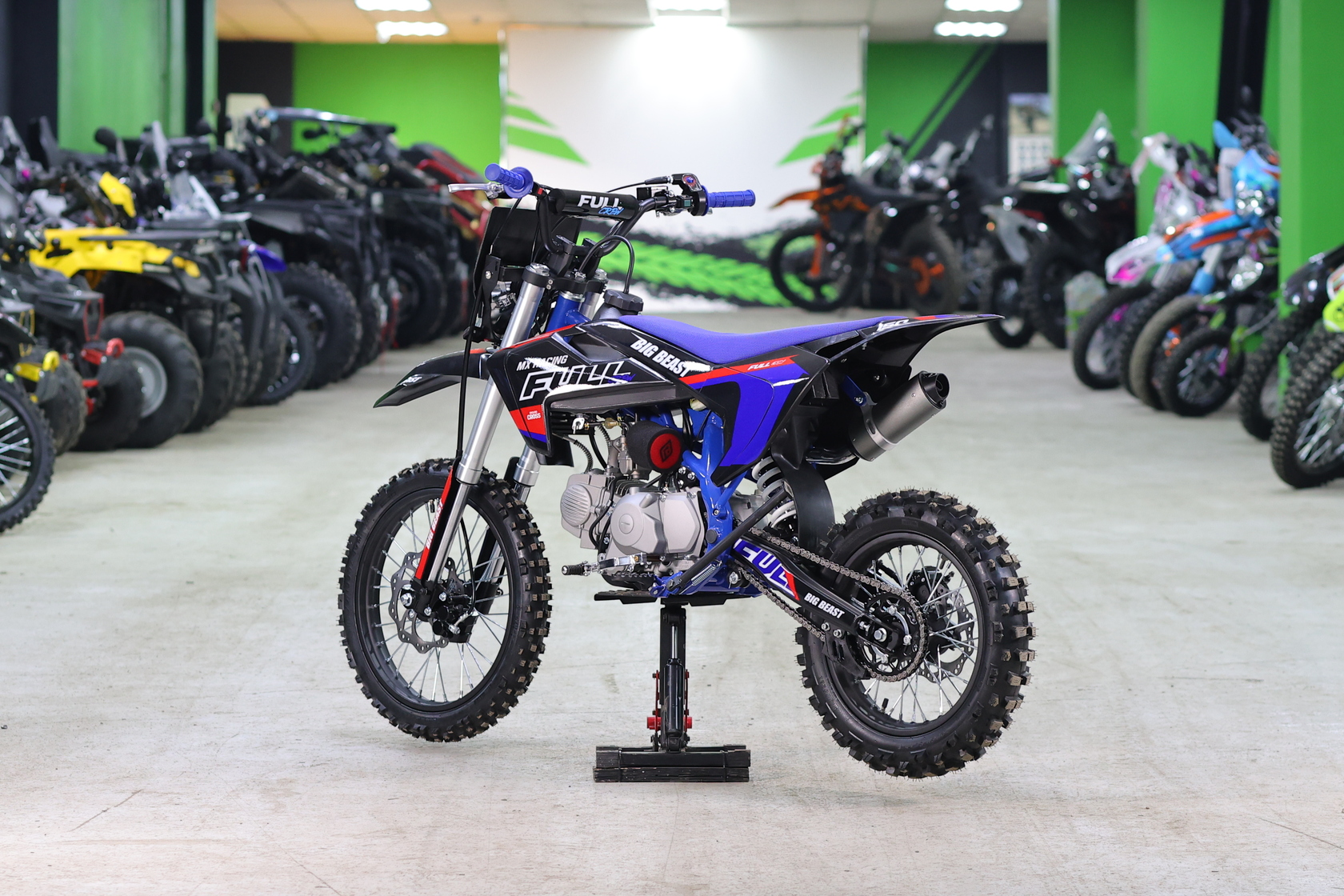 Питбайк FullCrew Big Beast 150cc 17\14 (механ., эл.стартер) MSD (BB)-2