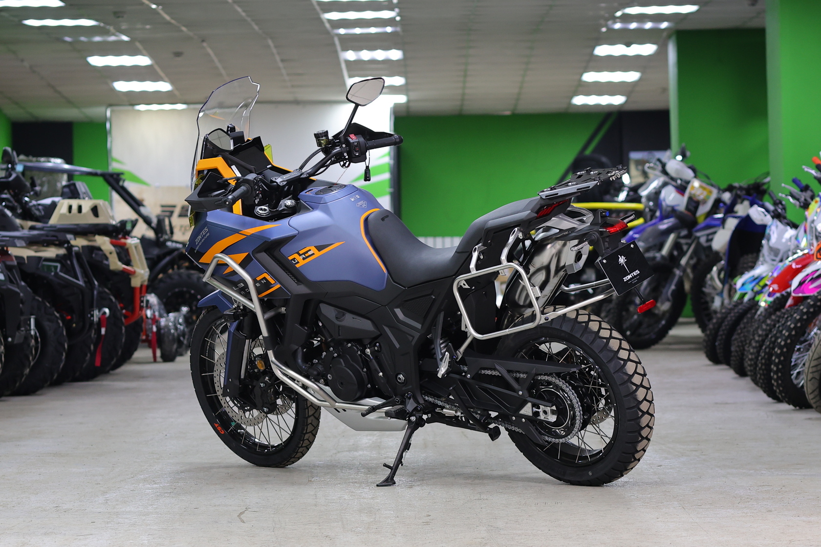 Мотоцикл ZONTES ZT703-F TOUR (4T ZT370MU EFI) 21/18 ПТС (Синий)-2