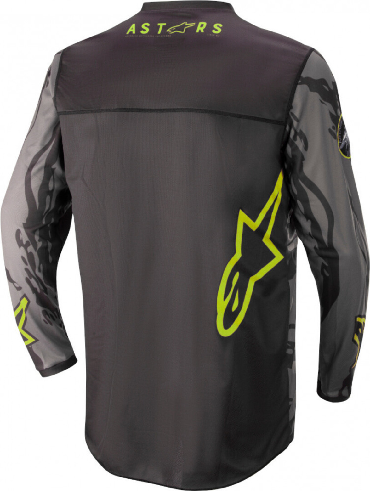 ALPINESTARS Джерси RACER TACTICAL JERSEY (черно-серо-камуфляжно-желтый, 1154, XL)-1